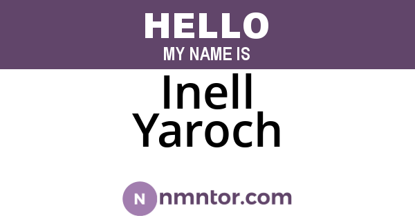 Inell Yaroch