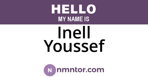 Inell Youssef