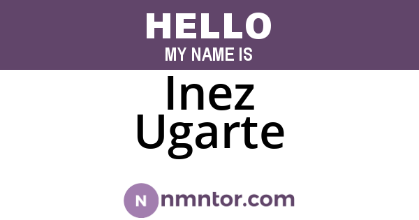 Inez Ugarte