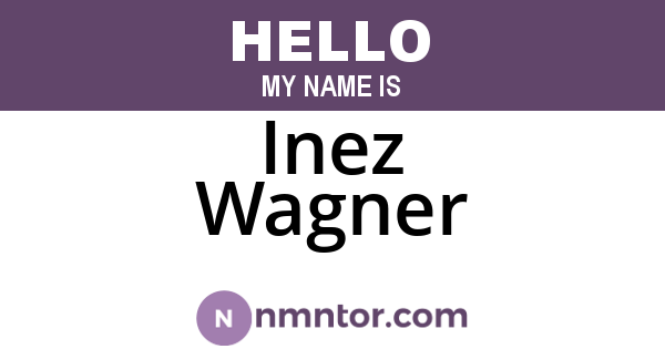 Inez Wagner