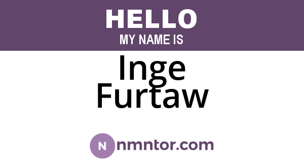Inge Furtaw