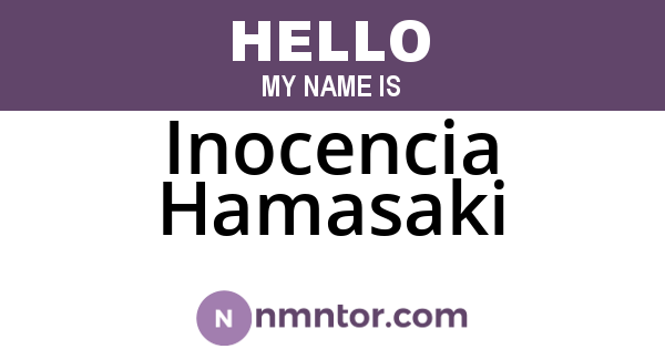 Inocencia Hamasaki