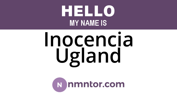 Inocencia Ugland