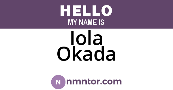 Iola Okada