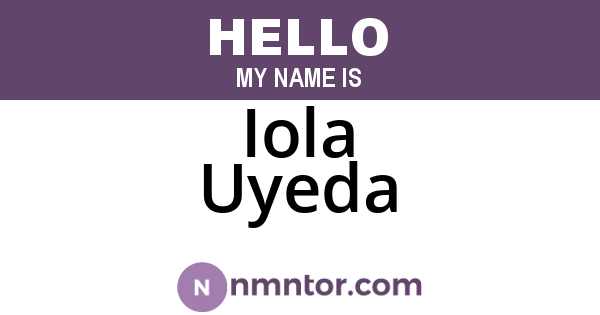 Iola Uyeda