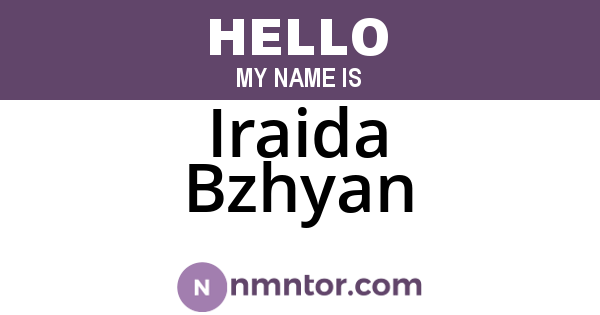 Iraida Bzhyan
