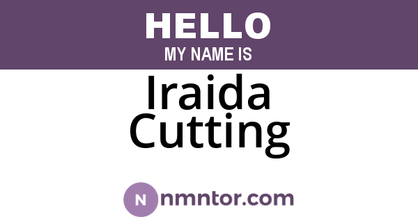 Iraida Cutting