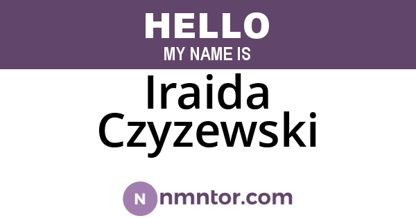 Iraida Czyzewski