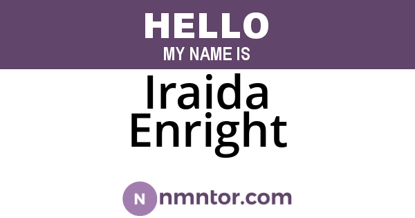 Iraida Enright