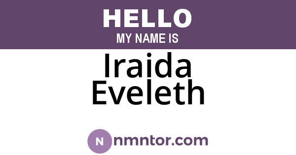 Iraida Eveleth