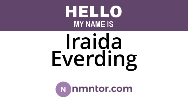 Iraida Everding