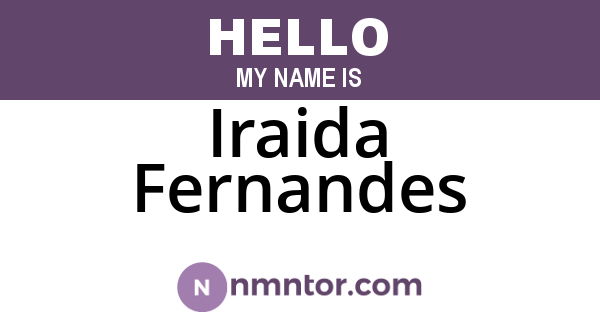 Iraida Fernandes