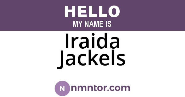 Iraida Jackels