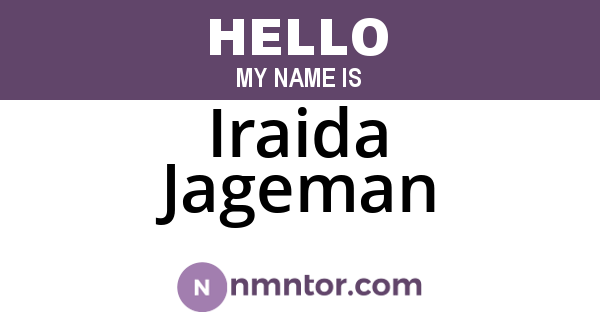 Iraida Jageman