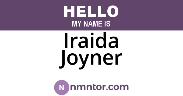 Iraida Joyner