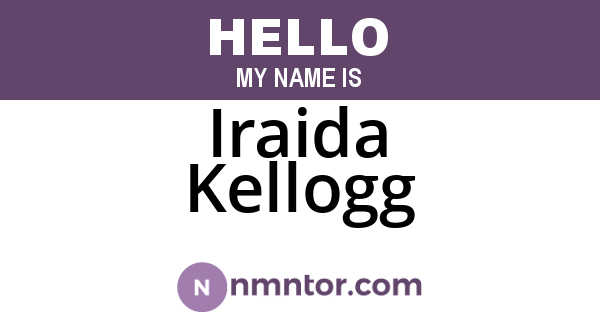 Iraida Kellogg