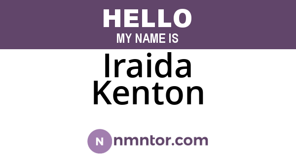 Iraida Kenton
