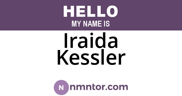 Iraida Kessler