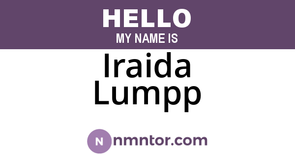 Iraida Lumpp