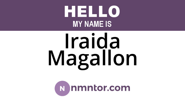 Iraida Magallon