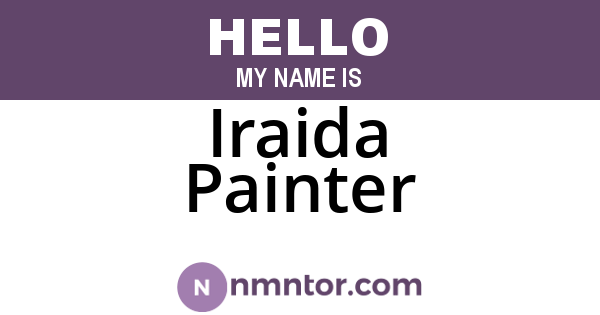 Iraida Painter