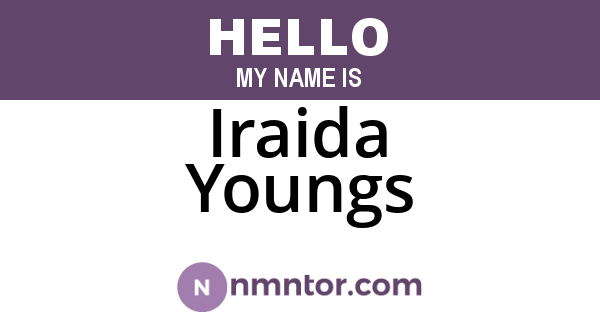 Iraida Youngs
