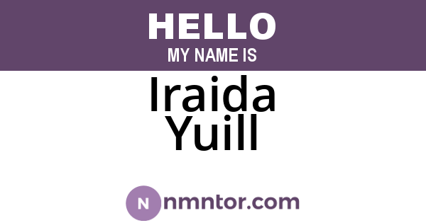 Iraida Yuill