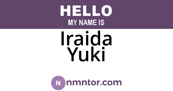 Iraida Yuki