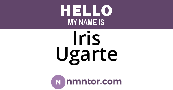 Iris Ugarte