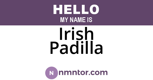 Irish Padilla