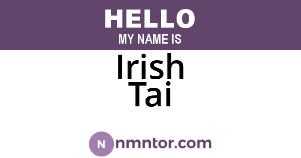 Irish Tai