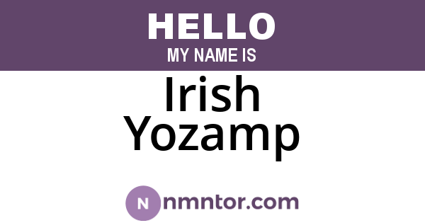 Irish Yozamp