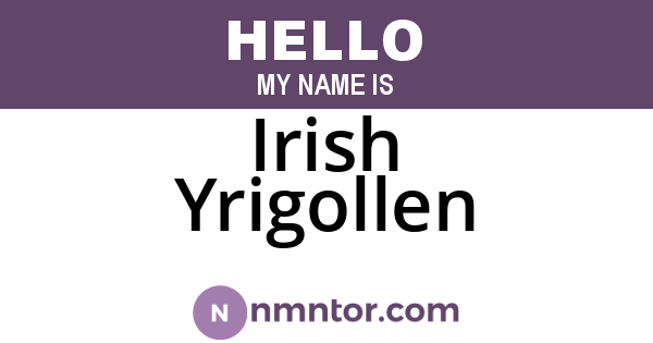 Irish Yrigollen