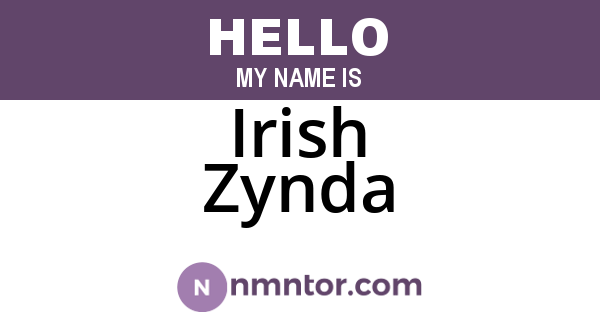 Irish Zynda
