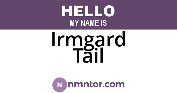 Irmgard Tail