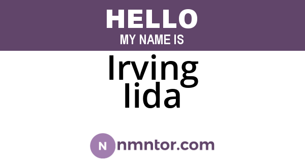 Irving Iida