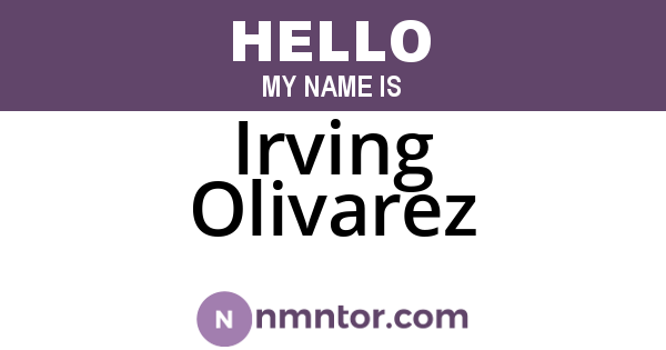 Irving Olivarez