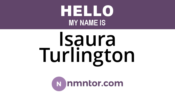 Isaura Turlington