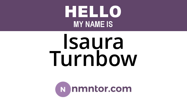 Isaura Turnbow