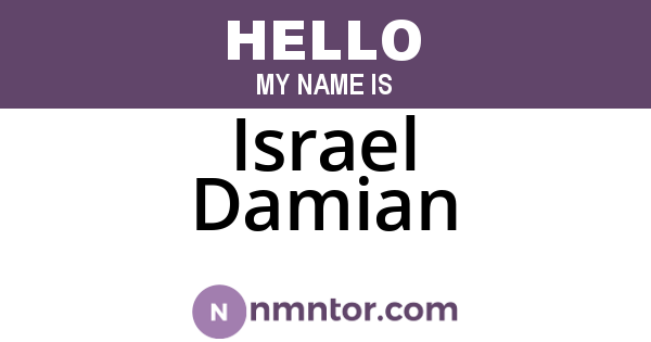 Israel Damian