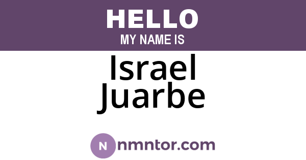 Israel Juarbe