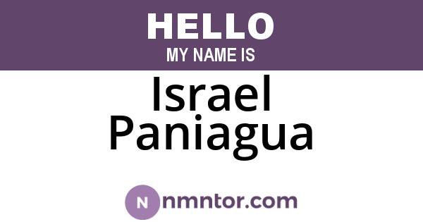 Israel Paniagua