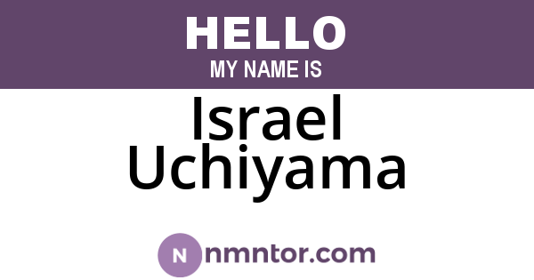 Israel Uchiyama