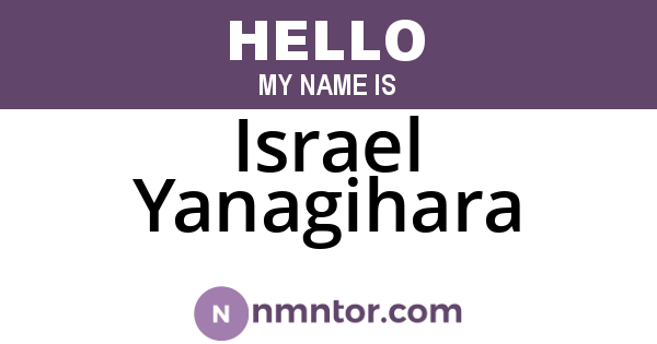 Israel Yanagihara