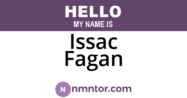 Issac Fagan