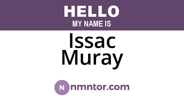Issac Muray