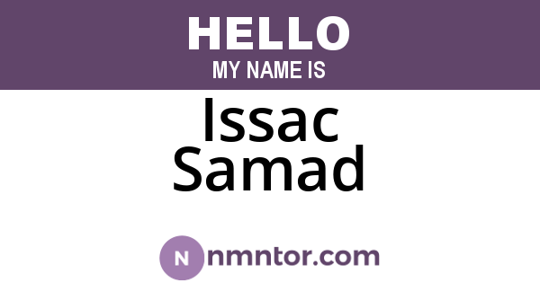 Issac Samad