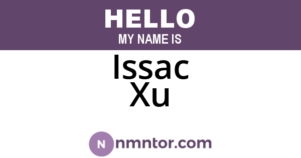 Issac Xu