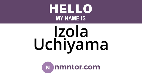 Izola Uchiyama