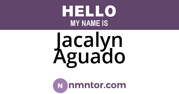 Jacalyn Aguado